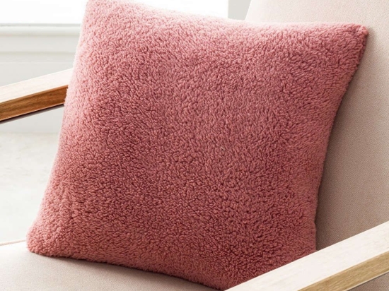 Μαξιλαροθήκη Διακοσμητική Tuffo 668B/17 Peach Gofis Home 43X43 43x43cm Πολυέστερ