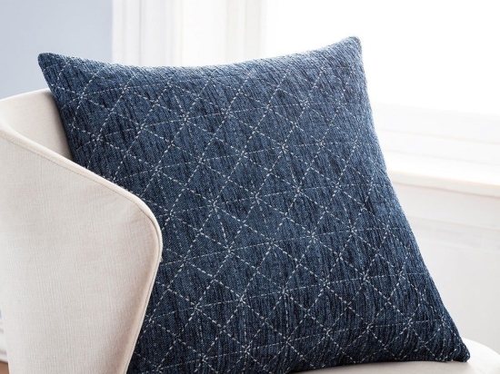 Μαξιλαροθήκη Διακοσμητική Asteroid 944/ 01 Royal Blue Gofis Home 50Χ50 Βαμβάκι-Ακρυλικό