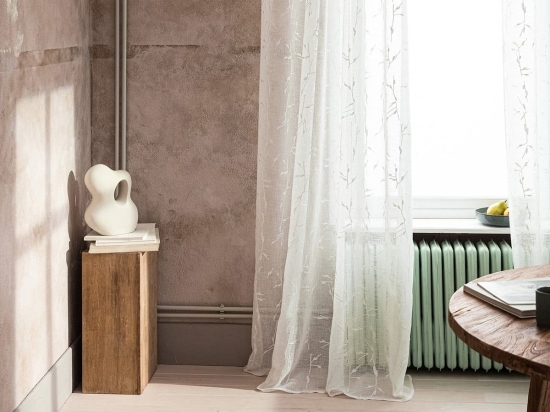 Κουρτίνα Dione 535/ 05 Με Τρουκς Off White Gofis Home 140X280 Polyester