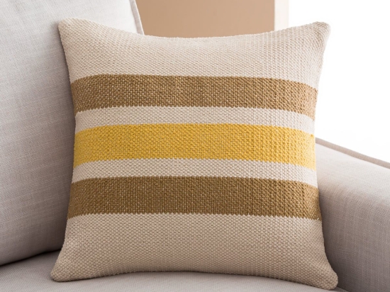 Μαξιλαροθήκη Διακοσμητική Imka 236/ 10 Sun Yellow Gofis Home 43X43 100% Βαμβάκι