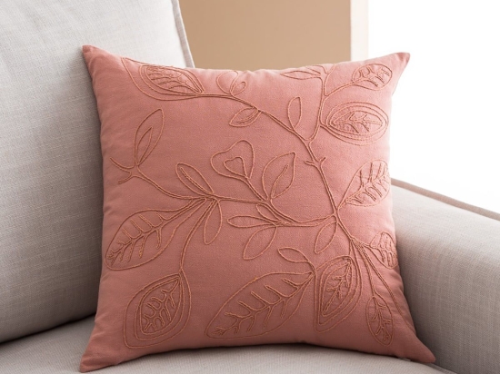 Μαξιλαροθήκη Διακοσμητική Pale 381/ 17 Apple Pink Gofis Home 43X43 100% Βαμβάκι