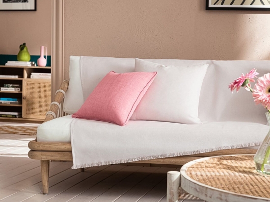 Ριχτάρι Rene 732/ 19 Violet Gofis Home Διθέσιο 180x250cm Βαμβάκι-Πολυέστερ