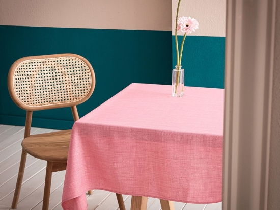 Τραπεζομάντηλο Chrome 930 23 Gum Pink Gofis Home 135X135cm Polyester