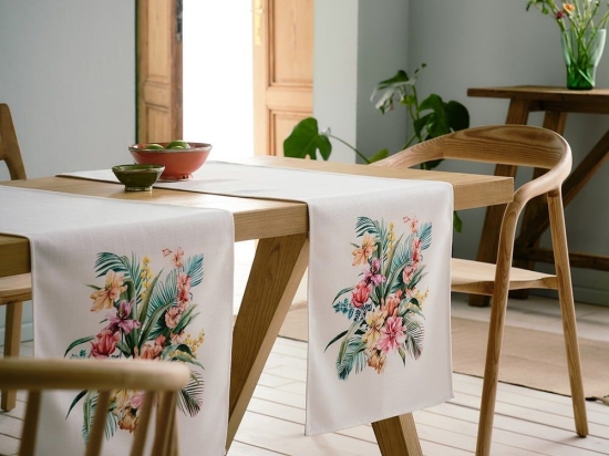 Runner Indra 405 Multi Gofis Home 37X160 37x160cm Πολυέστερ
