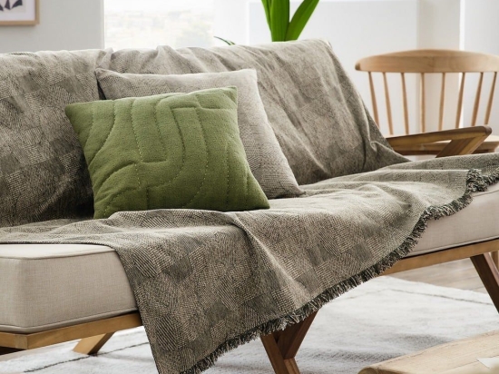 Μαξιλαροθήκη Διακοσμητική Forest 103/07 Forest Green Gofis Home 43X43 100% Βαμβάκι