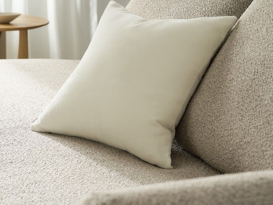 Μαξιλαροθήκη Διακοσμητική Luna 427/16 Pure White Gofis Home 50X50 Πολυέστερ