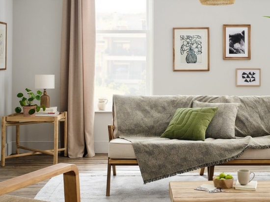 Ριχτάρι Lagertha 317/07 Green Gofis Home Πολυθρόνα 180x180cm Βαμβάκι-Πολυέστερ