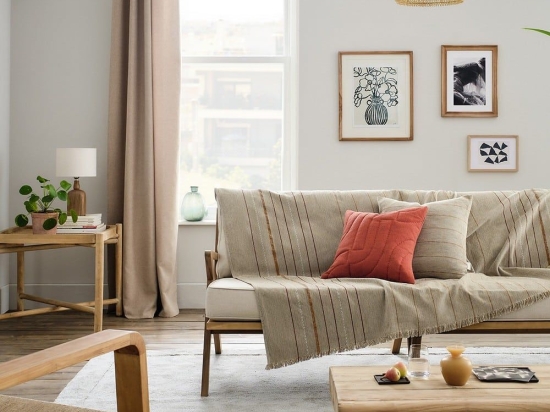 Ριχτάρι Ozora 382/06 Beige Gofis Home Διθέσιο 180x250cm Βαμβάκι-Πολυέστερ