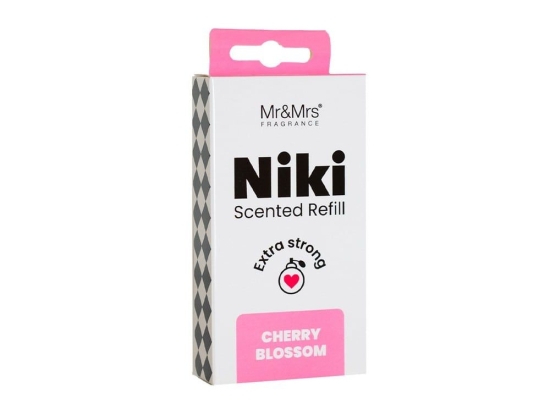 Ανταλλακτικό Για Αρωματικό Αυτοκινήτου Niki Cherry 5,6x6,8cm Mr & Mrs Fragrance EVA