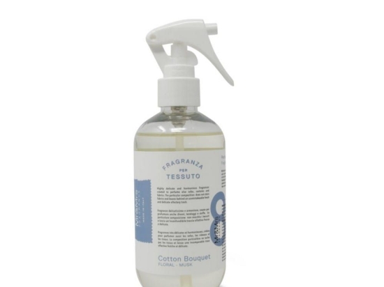 Αρωματικό Σπρέι Υφασμάτων Cotton Bouquet 250ml Mr & Mrs Fragrance Πλαστικό