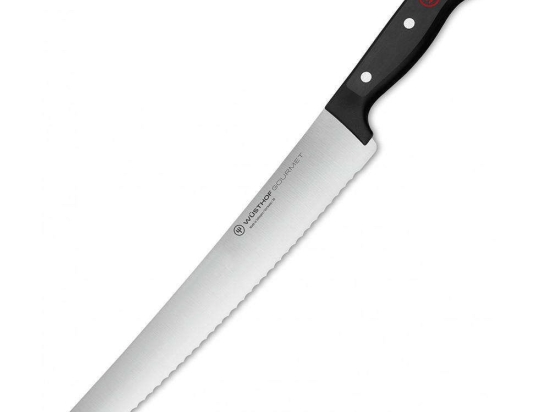 Μαχαίρι Superslicer Gourmet 1035047726 26cm Black Wusthof Ανοξείδωτο Ατσάλι