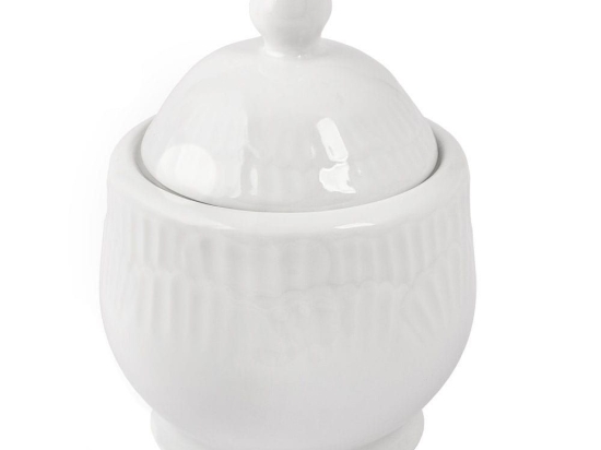 Ζαχαριέρα Με Καπάκι PR01200200 315cc Pw2 Πορσελάνη White Oriana Ferelli® Πορσελάνη