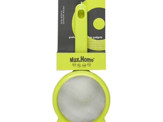 Σουρωτήρι Τσαγιού OL03520014 14cm Πλαστικό Green Max Home Ατσάλι,Πλαστικό
