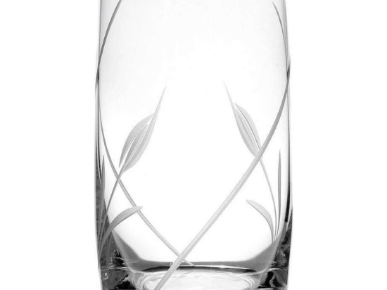 Ποτήρι Σωλήνα Calla Ideal CLX25015061 380ml Clear Από Κρύσταλλο Βοημίας Κρύσταλλο
