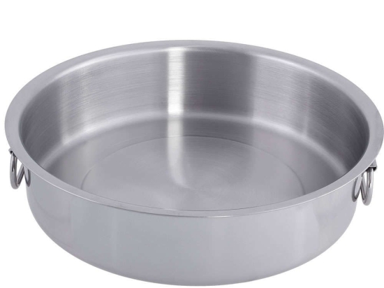 Ταψί Στρογγυλό HSR-18/10 ISF01104036 Φ36cm Inox Isfa Metal Ανοξείδωτο Ατσάλι