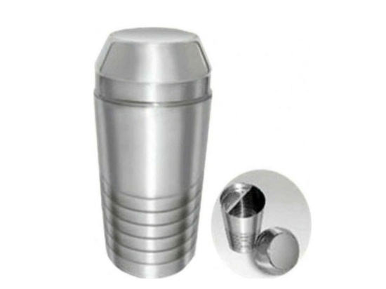 Σέικερ Καφέ Με Φίλτρο UR50017500 600ml Inox Max Home Ανοξείδωτο Ατσάλι