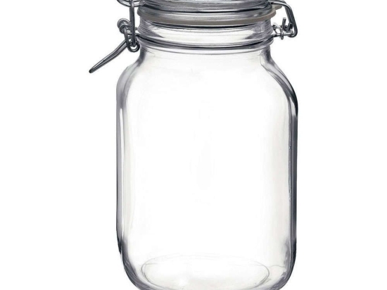 Βάζο Αποθήκευσης Fido BR00600724 2000ml Clear Bormioli Rocco Γυαλί