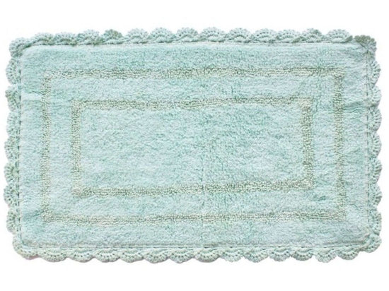 Πατάκι Μπάνιου Dantelle Vert AX00057902 50x80cm Green Arvix 50 X 80 100% Βαμβάκι