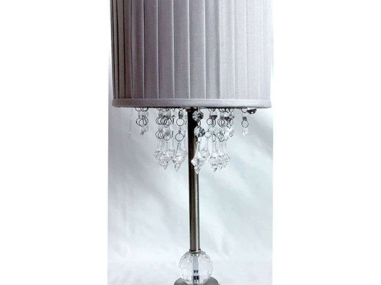 Φωτιστικό Επιτραπέζιο LK18298001 47cm Silver-Grey Oriana Ferelli®