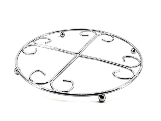 Βάση Για Μαγειρικά Σκεύη XN00012011 Φ20cm Silver Max Home Μέταλλο