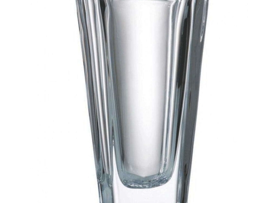 Βάζο Okinawa CTB02000101 30cm Clear Από Κρύσταλλο Βοημίας Κρύσταλλο