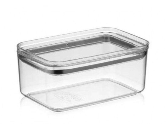 Δοχείο Αποθήκευσης Chef 715 AY00000715 1Lt 10,5x16x8,5cm Clear Max Home Πλαστικό
