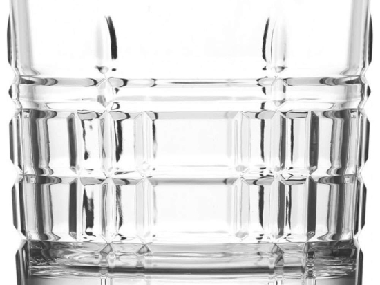 Ποτήρια Ουίσκι Brit (Σετ 6Τμχ) LVBRT43033F 330ml Clear Lav Γυαλί
