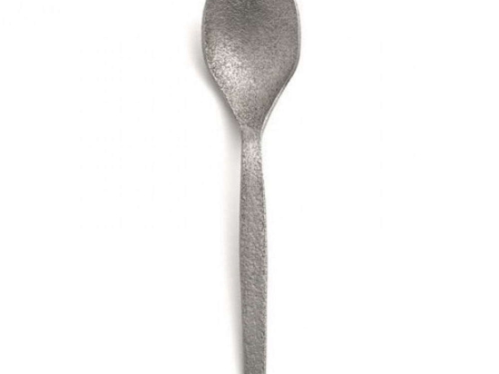 Κουταλάκι Γλυκού Finger Food Vintage CO00878600 13cm Vintage Silver Comas Ανοξείδωτο Ατσάλι