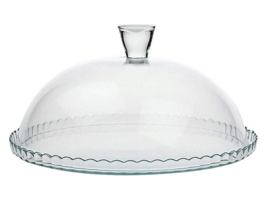 Τουρτιέρα Με Καπάκι Patisserie PB00095198 Φ32x12,5cm Clear Pasabahce Γυαλί