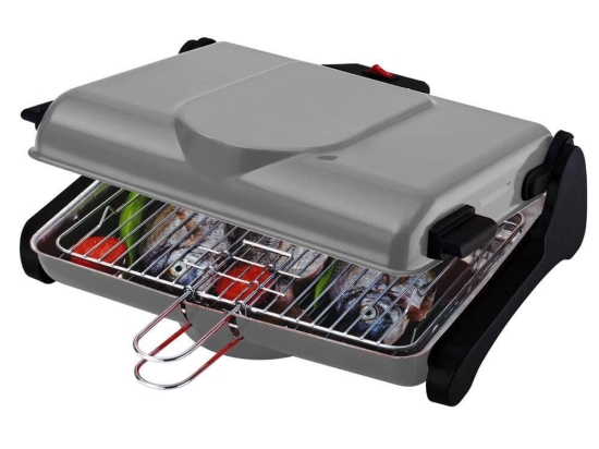 Ψηστιέρα 761463 1200W Silver Ankor Μέταλλο,Πλαστικό