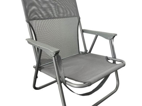 Καρέκλα Παραλίας 816286 53x58x70cm Grey Ankor