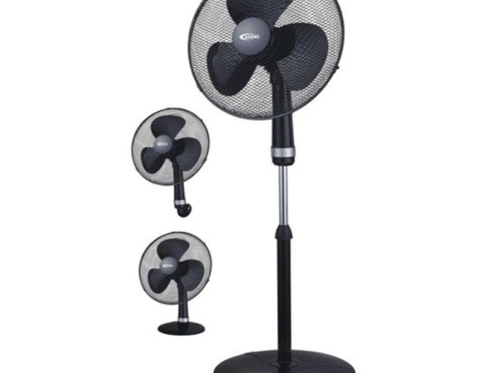 Ανεμιστήρας Δαπέδου 3 Σε 1 A-816323 45x125cm 50W Black Ankor