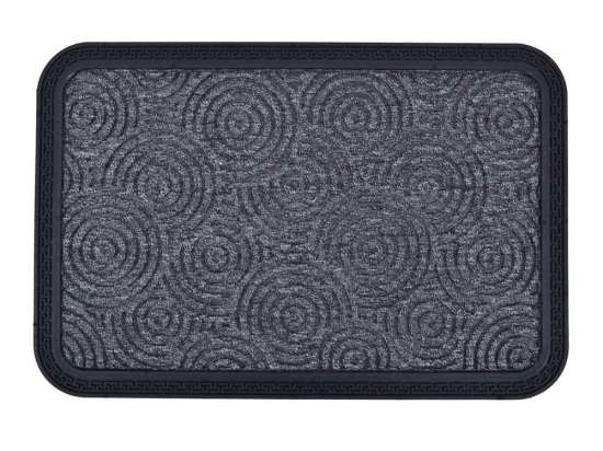 Πατάκι Εισόδου 812288 75x45cm Grey-Black Ankor 45X75