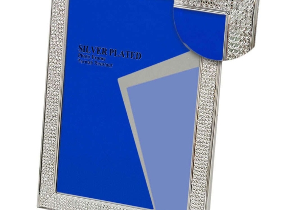 Κορνίζα 132S14-4 10x15cm Silver Ankor Μέταλλο