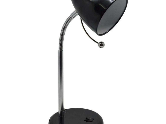 Φωτιστικό Γραφείου 807765 37cm 1xE27 40W Black Ankor