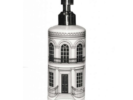 Δοχείο Κρεμοσάπουνου Beautiful Buildings 8200-BEAW White-Black Rory Dobner Πορσελάνη