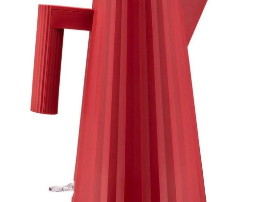 Βραστήρας Ηλεκτρικός Plissé MDL06 R 1,7Lt 2400W 21x16x29cm Red Alessi Πολυρεσίνη