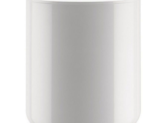 Κάδος Απορριμμάτων Birillo PL10 W 18,5x18,5x21cm White Alessi Πολυρεσίνη