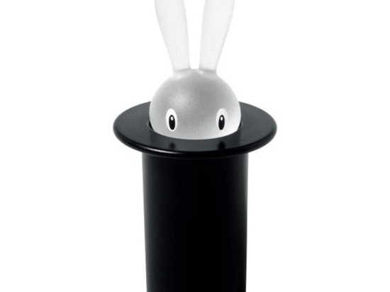 Θήκη Για Οδοντογλυφίδες ASG16 B Φ7/7,5x14cm Black Alessi Ρητίνη