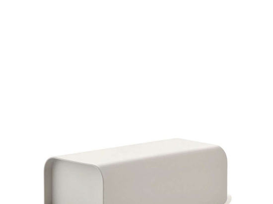 Βουτυριέρα Mattina BG04 WG 21x9,5x7cm Warm Grey Alessi Πορσελάνη