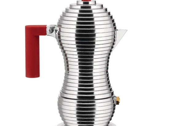 Καφετιέρα Espresso Pulcina MDL02/1 R 70ml Red Alessi Αλουμίνιο