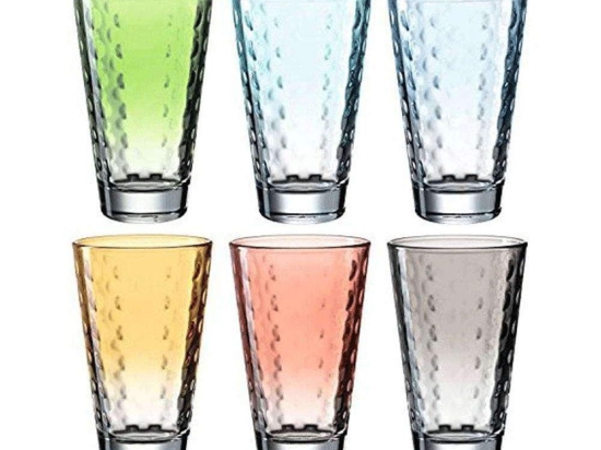 Ποτήρι Νερού Optic (Σετ 6Τμχ) 217025907 300ml Multi Leonardo Γυαλί