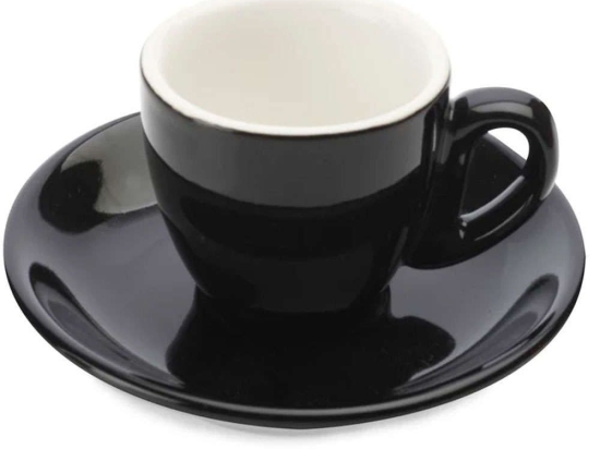 Φλυτζάνι Καφέ Café Culture CC6612 70ml Black Maxwell & Williams Πορσελάνη
