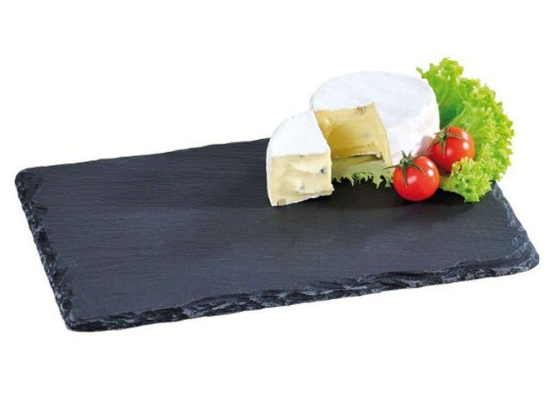 Πλατώ Σερβιρίσματος 38100 30x20cm Black Kesper Πέτρα