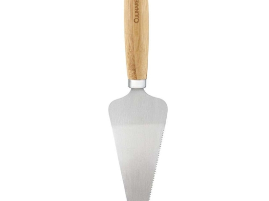 Σπάτουλα Σερβιρίσματος Naturals C70011 Natural-Silver Culinare Steel,Bamboo