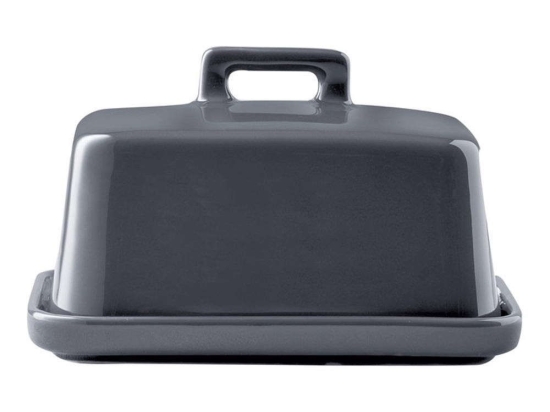 Βουτυριέρα Epicurious IA0171 16,5x11,5x8,5cm Grey Maxwell&Williams Πορσελάνη