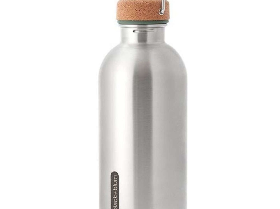 Ισοθερμικό Μπουκάλι Bam B BAM-WBB-S010 7,5x20cm 600ml Inox Black & Blum