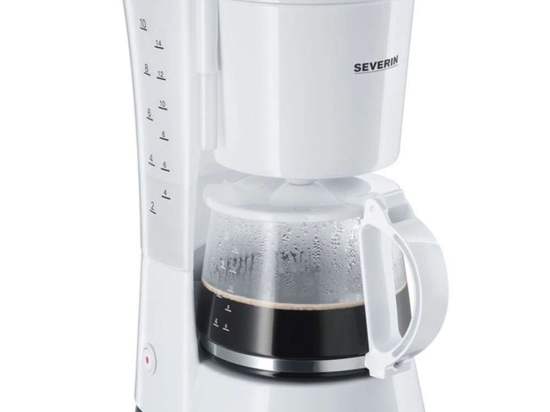 Καφετιέρα Γαλλικού 4478 1,25lt 800W White Severin Πλαστικό, Γυαλί
