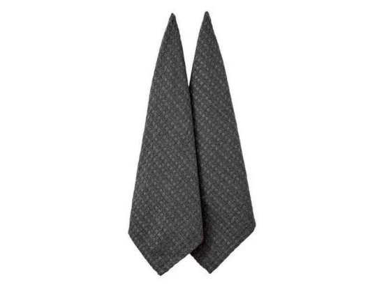 Πετσέτες Κουζίνας (Σετ 2Τμχ) 33091 50x70cm Grey Ladelle 100% Βαμβάκι