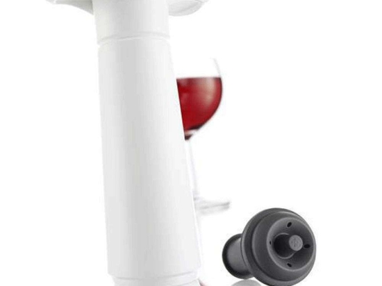 Αντλία Αφαίρεσης Αέρα Και Πώμα (Σετ 2Τμχ) 0854260 White Vacu Vin Συνθετικό Υλικό